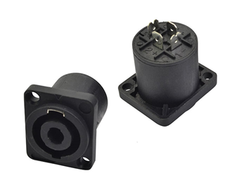 Speaker Socket for Standard Panel Fitting Universal “D” Size Fitting